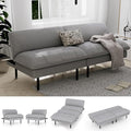 Ribilake 70" Futon Sofa Bed, 4 in 1 Multi-Function Couch Sleeper by RIBILAKE