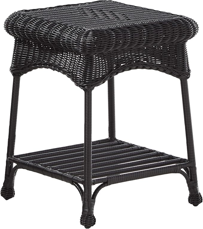Jeco 3 Piece Rocker Wicker Chair Set - Image 5