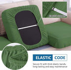 Waterproof Sectional Couch Covers, Non Slip Sofa Cushion Covers | L Shape - Image 4