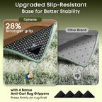 Ophanie Green and White Area Rugs - Image 4