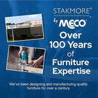 MECO Stakmore True Mission Wooden Folding Chairs - Image 8