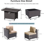 Outdoor Terrace Furniture Set - Image 2