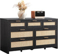SICOTAS 7 Drawer Dresser for Bedroom, Large Chest of Drawers for Bedroom by SICOTAS