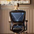 ELABEST Mesh Office Chair, Ergonomic Computer Desk Chair, Sturdy Task Chair- - Image 4