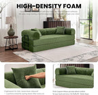 79'' Sleeper Sofa Bed, Convertible Folding Couch - Image 4