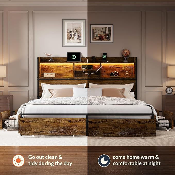 LARMACE King Size Bed Frame - Image 8