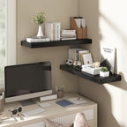 Dreamland 30 Inch Black Floating Shelves - Image 3