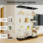 LFT HUIMEI2Y Glass Display Cabinet 12 Shelves - Image 6