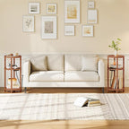 HOOBRO Set of 2 Small Round Side Tables - Image 2
