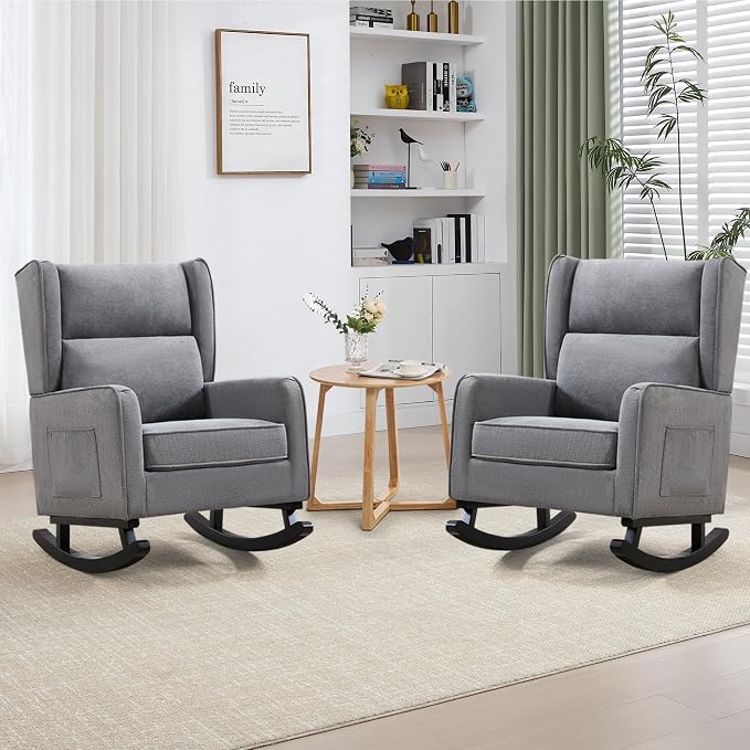 HCHAIRH Nursery Rocking Chairs, Rocking Chair Nursery by HCHAIRH