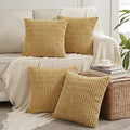 Fancy Homi 4 Packs Decorative Throw Pillow Covers by Fancy+Homi