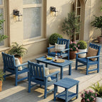 Stoog All-Weather Patio Chairs Set of 2, Heavy Duty Outdoor Chairs - Image 2