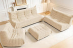 Bean Bag Pouf Ottoman, Foot Stool, Foot Rest - Image 6