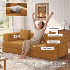 MoonSpeak 78.8''Sleeper Couch Bed - Image 7