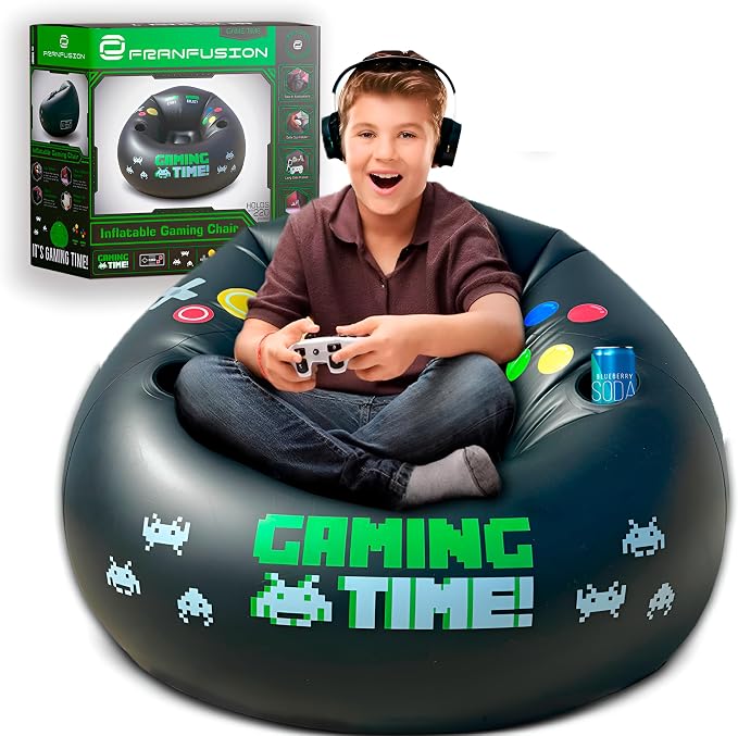 Inflatable Gaming Chair for Kids & Teens by FranFusion