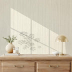 Grasscloth Peel and Stick Wallpaper Modern 15.7in x 118.1in Textured Linen - Image 2