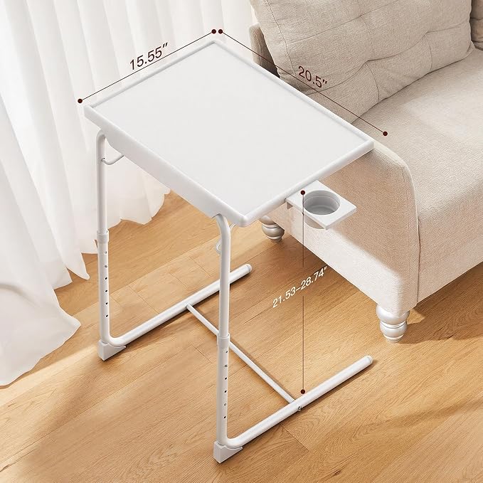 HUANUO Adjustable TV Tray Table - Image 3