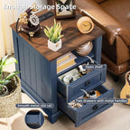 Farmhouse Coffee Table Set of 3, Furniture Set - Image 9