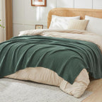 EMME Muslin Blankets for Adults Throw Blanket for Couch Breathable Gauze Soft - Image 5