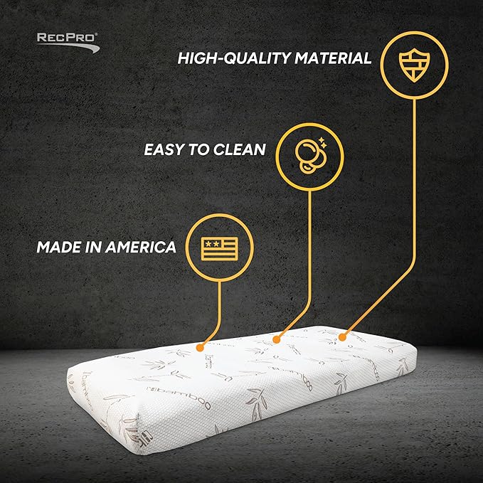 RecPro RV Bunk Bed Mattress Memory Foam Mattress 6" Gel Infused w/Bamboo - Image 4