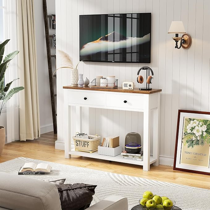 Homieasy Farmhouse Console Table - Image 8