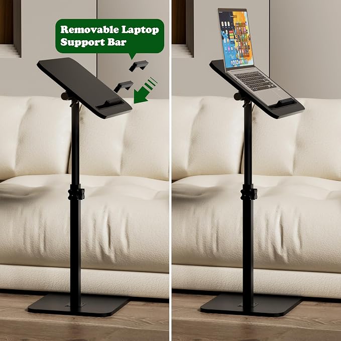 360° Swivel Sofa Side Table for Couch - Image 5