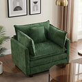Modular Sectional Sofa Cloud Couch, Deep Seat Washable Chenille Fabric Sofa by Unknown