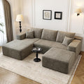 107.5" Cloud Modular Sectional Couch by Settab