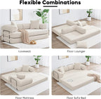 ZEIINPA Convertible Sleeper Sofa Bed - Image 6