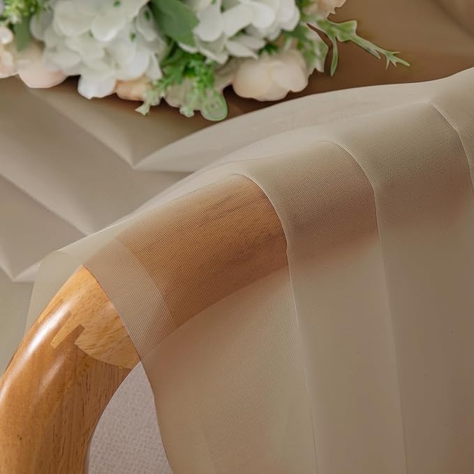 Extra Long Sheer Curtains 96 inches Long - Image 6