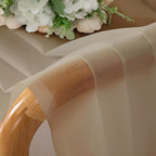 Sheer Curtains 72 Inches Long for Bedroom Living Room, Rod Pocket Fimly Solid - Image 5