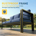 Solaste Aluminum Patio Furniture Set - Image 3