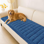 Couch Cover for Dogs, Washable Non Slip Plush Flannel Sofa Protector | Thick by hyha