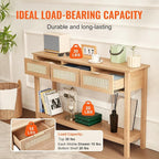 VEVOR Rattan Console Table - Image 5