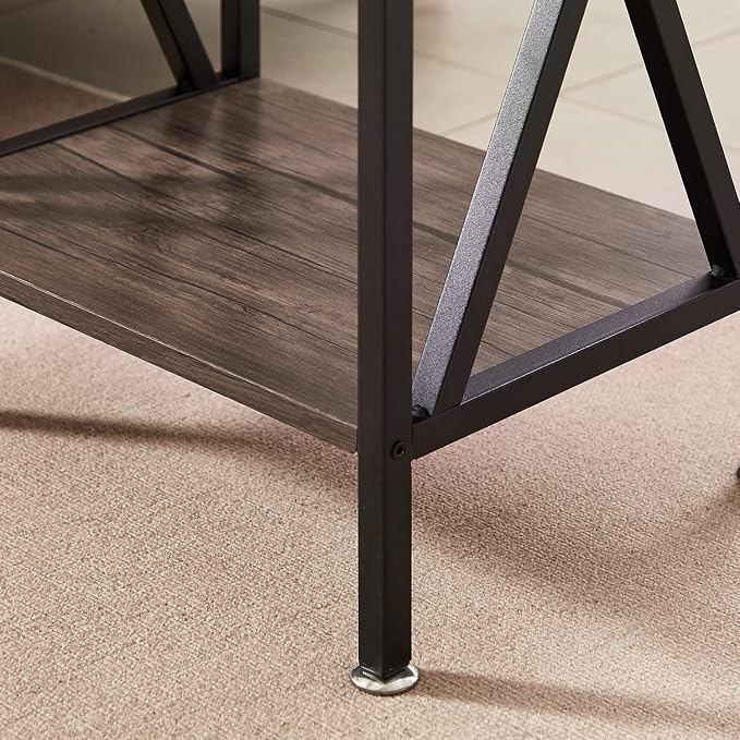 VECELO Nightstands Set of 2, Modern Bedside End Tables, Night Stands - Image 9