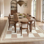 cotiled Boho 10x14 Area Rug for Living Room: Large Moroccan Washable Rug | - Image 6