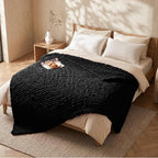 L'AGRATY Chunky Knit Throw Blanket - Image 8