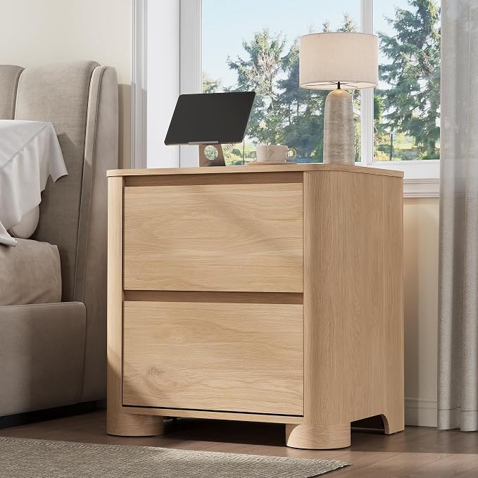 YANSNWO Minimalist Dresser and Nightstand Sets 4 Piece Bedroom Set, Wide & Tall - Image 6