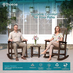 THOEOE Oversized Rocking Chair, Outdoor Rocking Chair - Image 2