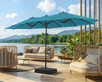SUPERJARE 13FT Outdoor Patio Umbrella by SUPERJARE
