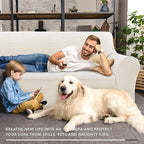 ZNSAYOTX Stretch Oversized Couch Cover Universal Sofa Covers - Image 2