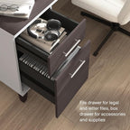 Bush Home 72-Inch L-Shaped Sit to Stand Desk - Image 6