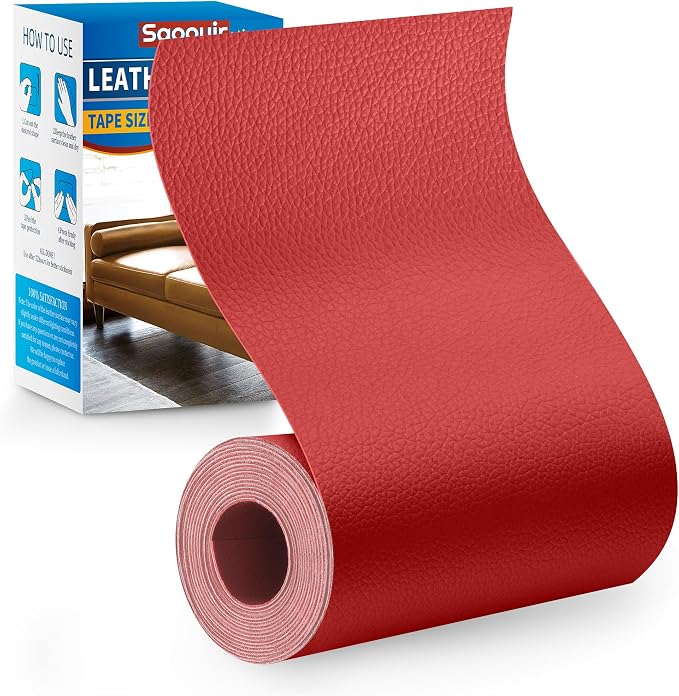 Leather Repair Patch Tape Kit, Vinyl Leather Repair Kit by Sgooyir