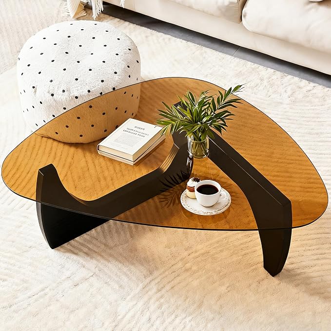 Coffee Tables for Living Room, Small Oval Center Table - Image 5