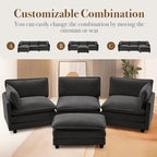 ROWHY 112'' Sectional Cloud Couch - Image 4