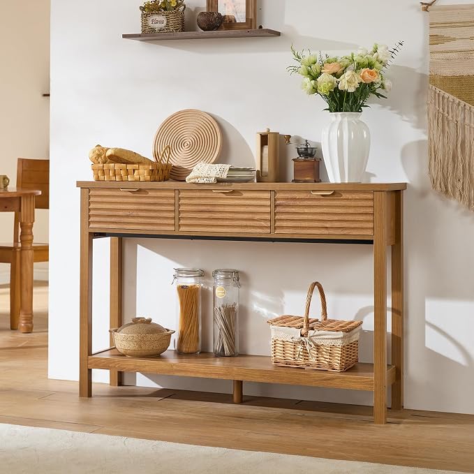 LEYAOYAO Fluted 47.2" Console Table - Image 7