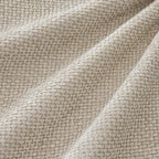 MIULEE Soft Decorative Chenille Pillow Covers Cream 20x20 Pack of 4 | Modern - Image 2