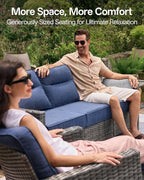 Luxury 5-Piece Patio Furniture Set - Image 4