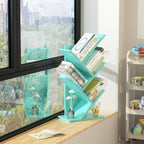 SHEEPAM 5 Tier Tree Book Shelf, Small Desktop Bookshelf - Image 5