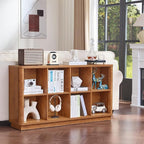 Joaxswe 8 Cube Storage Book Shelf, Floor Standing Wooden Cubby Bookcase - Image 5